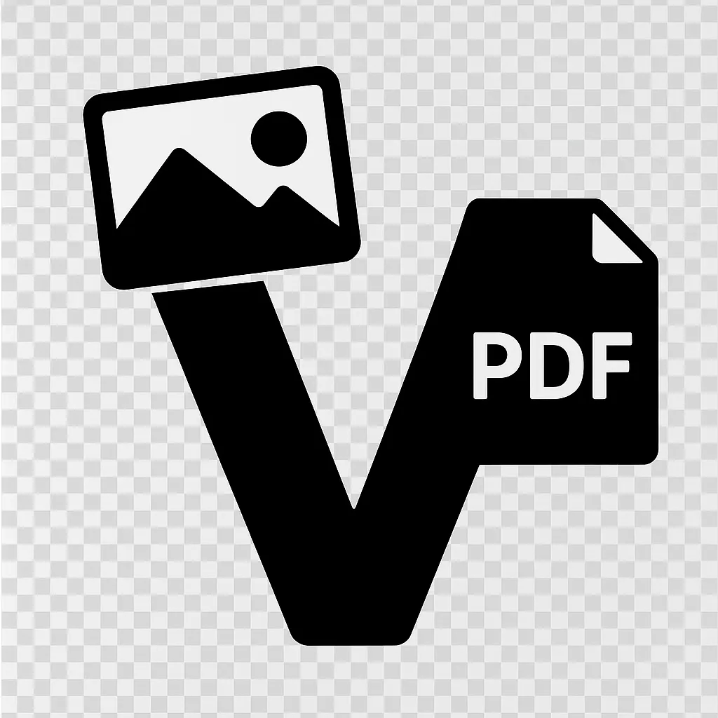 Black-and-white website logo